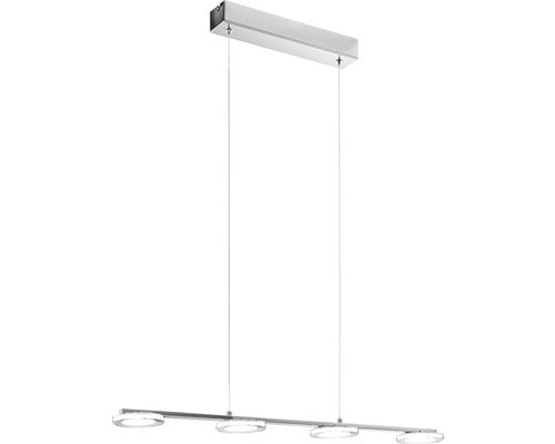 Pendul LED Cartama rotund, 94245, Crom-Satin, 4x4,5W, 4x480lm