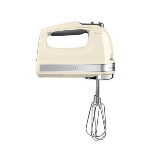 Mixer de mana cu 9 viteze, 85W, Almond Cream - KitchenAid