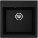 Chiuveta FAT Fatgranit 1008, 51x51x21cm, Negru