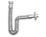 Racord Flexibil Cromat Cu Rozeta Mascare 1 1/4”x32 Mm