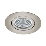 Spot incastrabil SALICETO, EGLO, LED, 6W, 380 lm, 2700K, aluminiu, nichel mat, 8.8 x 6.8 x 4.2 cm