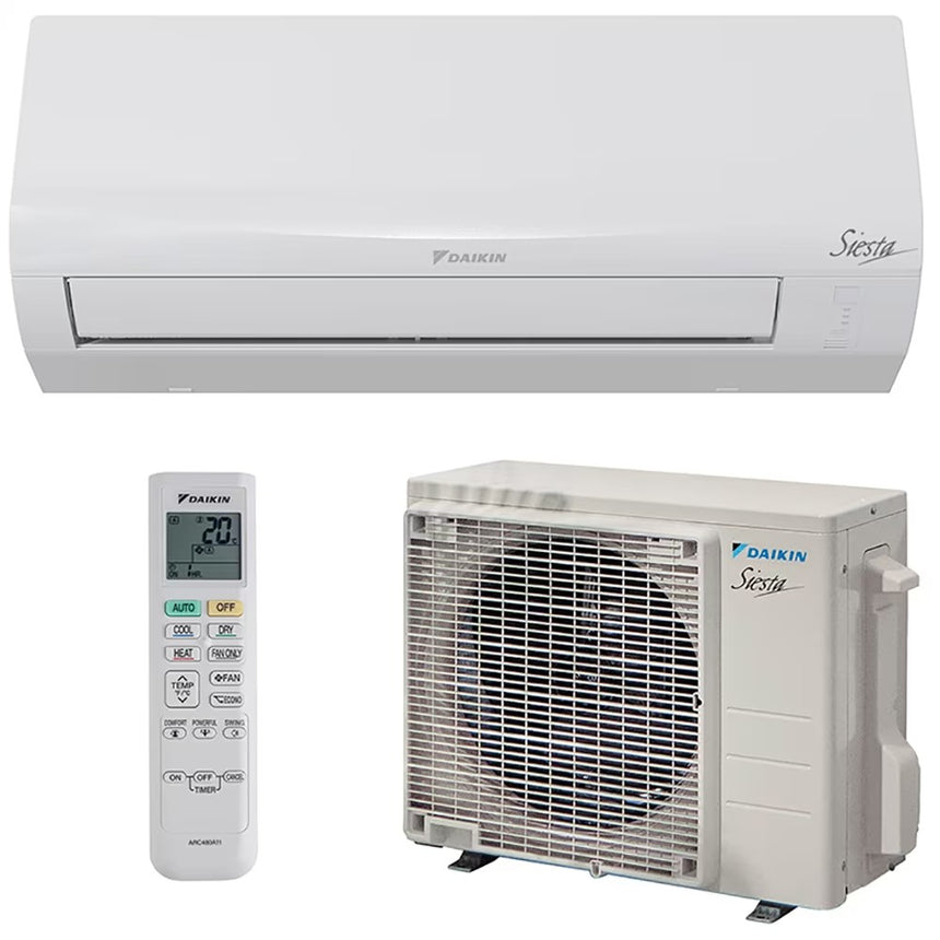 Aer Conditionat DAIKIN Siesta ATXF35E-ARXF35E, 12000 BTU, A++/A+, Functie Incalzire, Inverter, Wi-Fi, Alb
