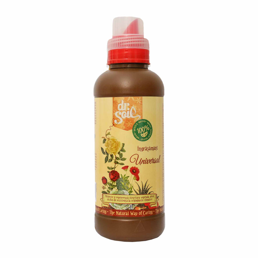 Ingrasamant organic lichid universal Dr.Soil, 1litru