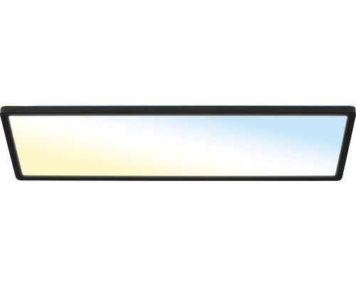 Plafoniera Cu Led Integrat Slim 23w 3000 Lumeni 2700-6500k, Cu Telecomanda, Negru
