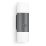 Lampa de exterior cu senzor Steinel, Aluminiu, 235 x 80 x 85 mm, Gri