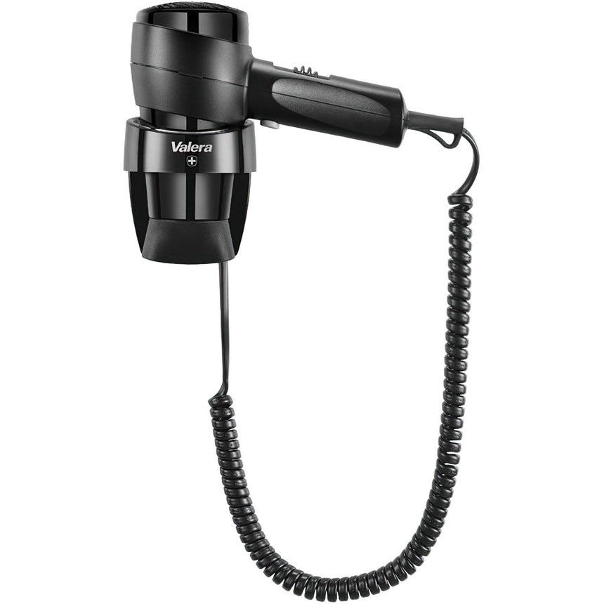 Uscator de par cu montare pe perete Valera Action Super Plus 1600 (All Black), putere 1600W, optiune aer rece