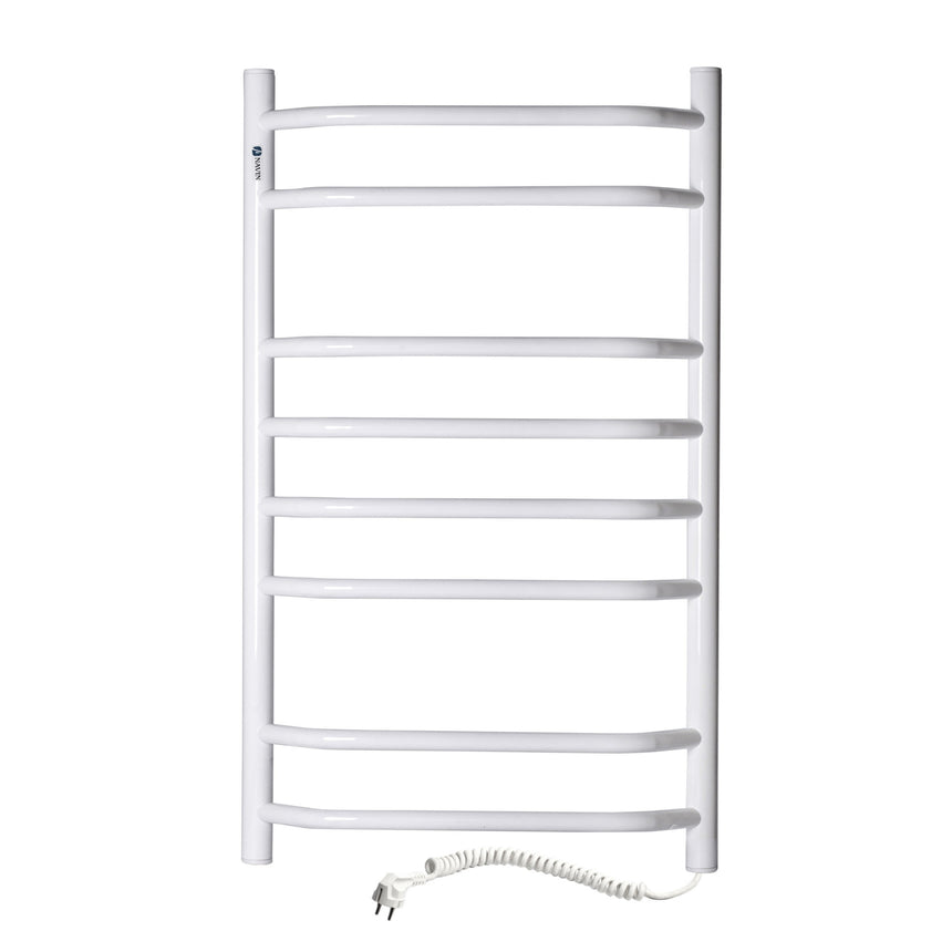 Calorifer baie electric portprosop Navin Blues 480x800, conexiune stanga, alb