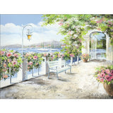 Tablou canvas Passagio Di Lago, 57x77 cm