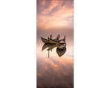 Tablou Sticla Boat Atmosphere I 30x80 Cm