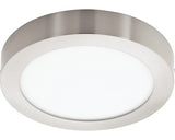 Plafoniera Eglo Crosslink 15, 6w 2000 Lumeni, Lumina Rgb, Ø225 Mm, Nichel Mat