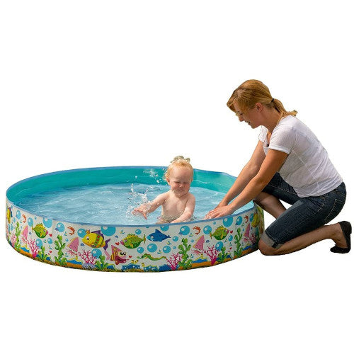 Piscina Happy People Sea World cu Perete Rigid, 150x25 cm