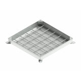 Capac vizitare ascuns, Urban, VODALAND, patrat, din otel zincat, 680x680 PL.600x600, Hext.80, cu inchizator, B125