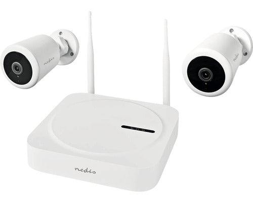 Camera de supraveghere pentru sistemul slnvr201cwt nedis, smart, wifi, 1080p, ip65, mod vedere nocturna