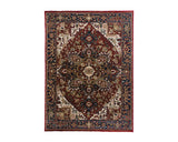 Covor Clasic Atlas 0651 Rosu/albastru Inchis 80x150 Cm