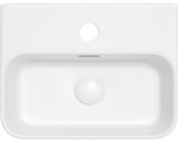 Lavoar Pe Blat Jungborn Three 39x30 Cm Alb Mat, cu Ventil Scurgere Ceramic