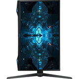 Monitor Curbat Gaming QLED VA Samsung Odyssey 27", WQHD, DisplayPort, 1ms, 240Hz, G-Sync, Negru, Pivot, LC27G75TQSRXEN
