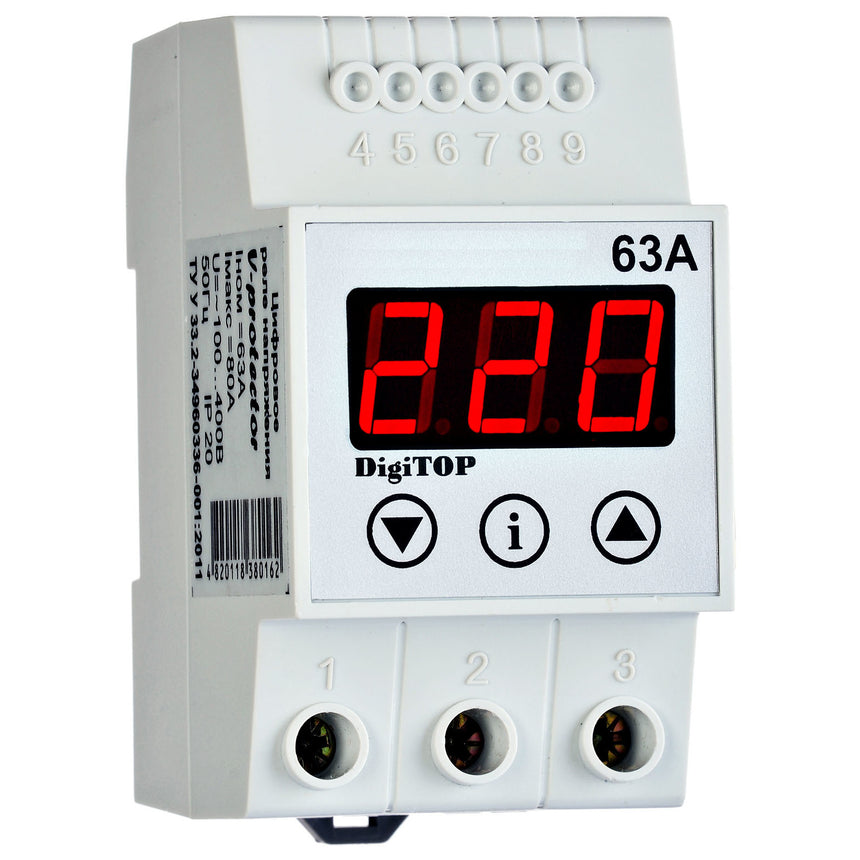 Releu de protectie tensiune VP-63A