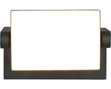 Aplica cu LED integrat Kansas 10W 1000 lumeni, pentru exterior IP54, antracit