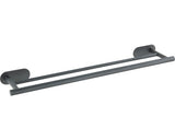 Suport dublu pentru prosoape OREA SHINE, Turbo - Loc, Wenko - negru
