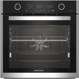 Cuptor incorporabil GRUNDIG GEBM19400BPHI, Electric, Autocuratare Pirolitica, 72 l, Clasa A+, HotAero Pro, Negru-Argintiu
