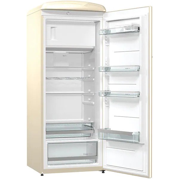 Frigider cu o usa GORENJE ORB153C, 254 l, H 154 cm, Clasa E, Bej