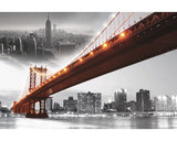 Tablou Canvas Manhattan Bridge 100x150 Cm