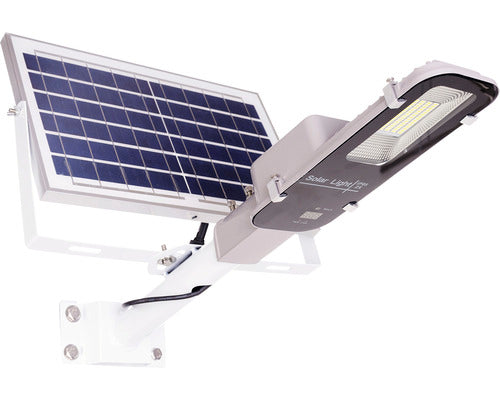 Corp Iluminat Stradal Cu Incarcare Solara Ql Lighting 2400 Lumeni 6000-8000k, Acumulator 6000mah, Protectie La Umiditate Ip65, cu Suport De Fixare