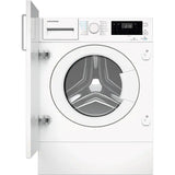 Masina de spalat rufe incorporabila cu uscator GRUNDIG GWDI854, 8/5 kg, 1400rpm, Clasa D, Alb