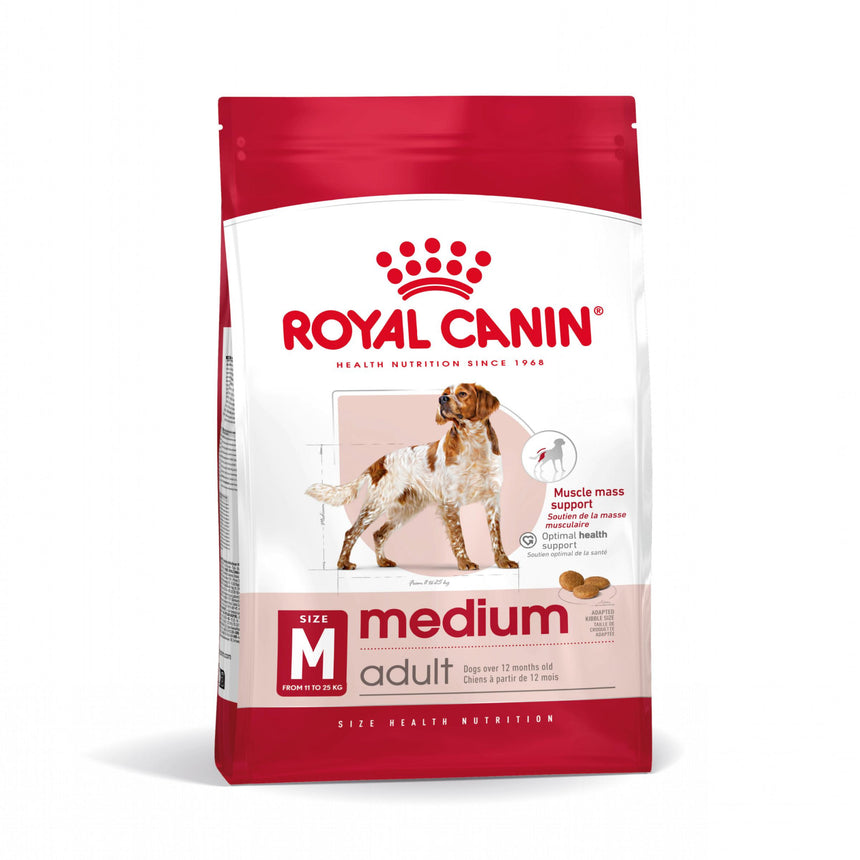 Hrana uscata pentru caini Royal Canin, Medium, Adult, 10kg