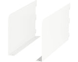 Set Suporti Raft Pe Sina Dolle Book Brackets 250x130x22 Mm, Alb, 2 Piese, Pentru Constructie Biblioteca