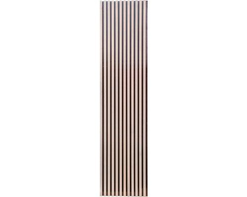 Panou Riflaj Decorativ Estetica Stejar Masiv Gri 3,4x60x250 Cm