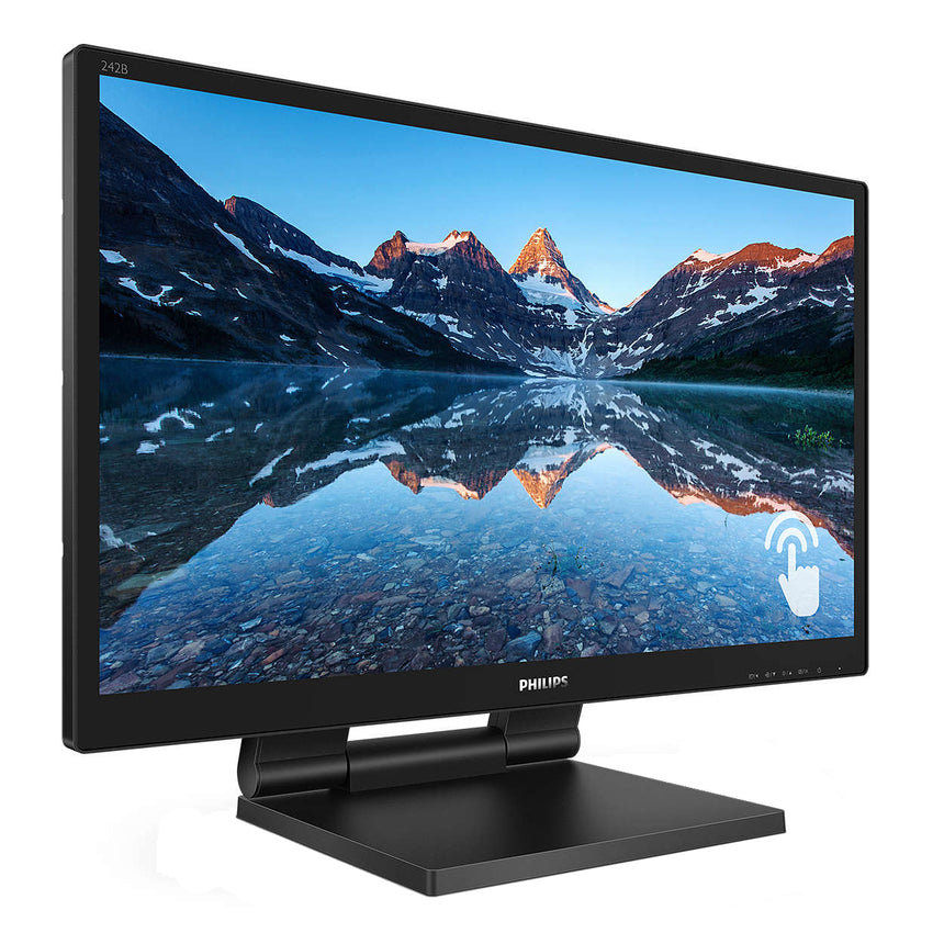 Monitor LED IPS Philips 23.8", Full HD, Display Port, Negru