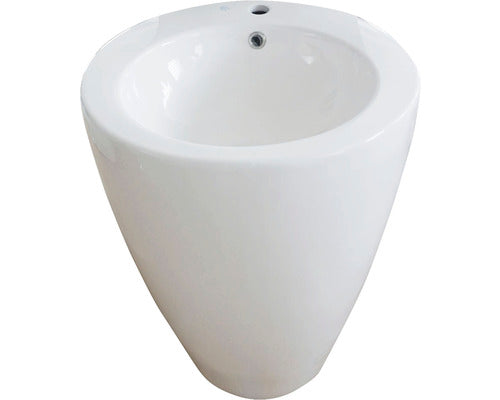 Lavoar Freestanding Rotund, 50 cm, Alb Lucios, P2066