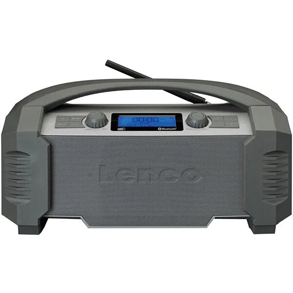 Boxa Portabila LENCO ODR-150GY, 20W, Bluetooth, Radio FM/DAB+, Waterproof, Negru-Gri