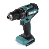 Masina de gaurit si insurubat (bormasina) pe acumulator cu percutie Makita DHP485Z, 18 V, 28500 percutii/min, 25/50 Nm, mandrina rapida 13 mm, agataroare curea, fara acumulator/incarcator