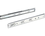 Glisiere Tip Sina Cu Bile Hettich Ka4532 450mm, Max. 35kg, Cu Amortizor, Otel Cromat, 1 Pereche