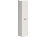 Dulap baie inalt suspendat Cubo, 2 usi, PAL, 30x130 cm, design stejar