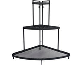 Raft Metalic De Colt Lafiora Ø22x21x61, 5 Cm, Negru