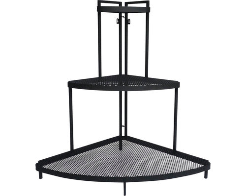 Raft Metalic De Colt Lafiora Ø22x21x61, 5 Cm, Negru