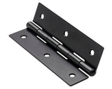 Balama Fixa Hettich 50x100 Mm, Otel Negru, Pachet 2 Bucati