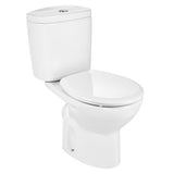 Vas WC cu rezervor Roca Victoria, evacuare laterala, capac termoplast, 3/6 L