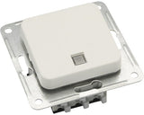 Buton Cu Revenire Roth Lange Basic, Cu Lumina, Alb