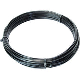 Sarma din metal plastifiat Pösamo 3, 8mm x 25m, negru