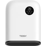 Aeroterma de baie Tesy HL 249 VB W, 2000 W, termostat electronic, functii Confort / Eco / Anti-inghet, touch control, alb