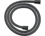 Furtun Dus Avital Eco, Plastic, 150 Cm Negru Mat