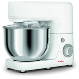 Robot de bucatarie Moulinex MasterChef Essential QA150110, 800 W, 6 viteze + Puls, Bol 4.8 l, Alb