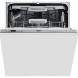 Masina de spalat vase incorporabila Hotpoint HIC3O33WLEG, 14 seturi, 10 programe, Clasa D, Zone Wash 3D, Motor Inverter, Sistem ActivEco, 60 cm