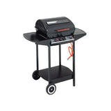 Gratar gaz GrillChef Lava Rock, 48.5 x 37.5 cm, Metal tratat