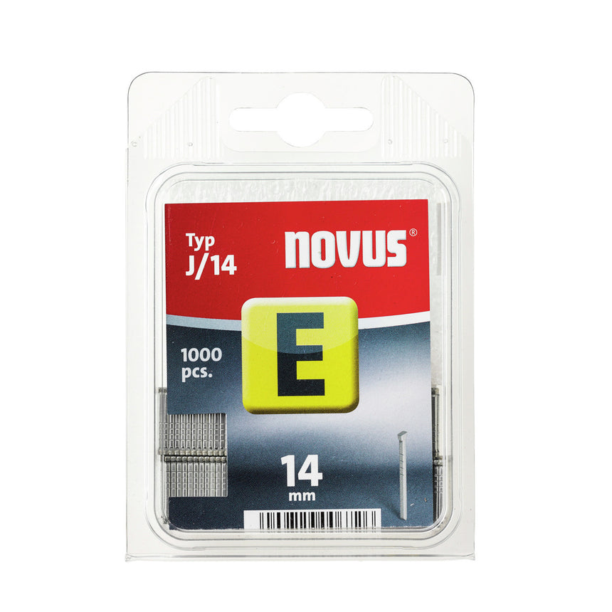 Cuie pentru capsator E tip J/14 mm zincat 1000 bucati