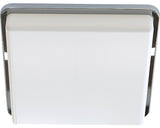 Plafoniera Tahoe E27 max. 2x15W, pentru baie IP44, crom/alb